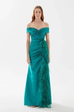Tarik Ediz Celesse Taffeta Gown
