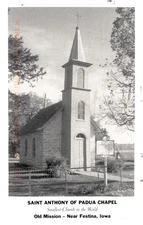 Saint Anthony of Padua Chapel, Smallest Church in the World, Festina Postcard
