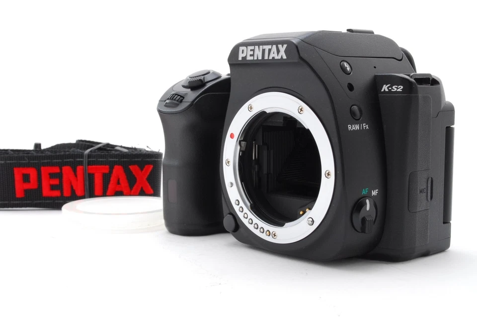 [Como nuevo con correa] Pentax K-S2 DSLR cuerpo solo negro de Japón #A252 - Imagen 2 de 4