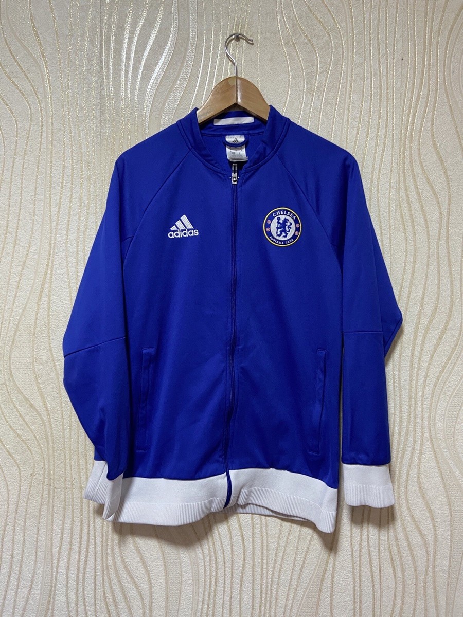 CHELSEA 2016 2017 PRE MATCH FOOTBALL SOCCER JACKET ADIDAS AP1550