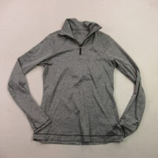 Mountain Hardwear Sweater Small Womens Long Sleeve Pullover 1/4 Zip Lightweight