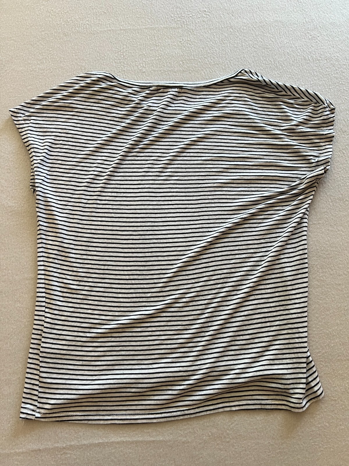 Active Basic Blouse Top Womens Small Black White … - image 2