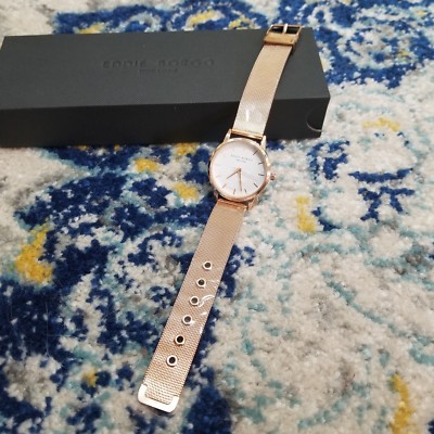 Eddie Borgo Soho Watch in Rose Gold Box Of Style NIB $115