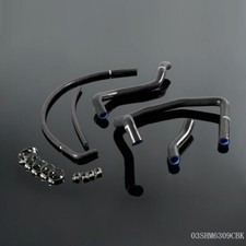 Black Silicone Radiator Hose Kit Fit For SUZUKI GSX1300R HAYABUSA 99-07
