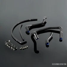 Black Silicone Radiator Hose Kit Fit For SUZUKI GSX1300R HAYABUSA 99-07