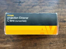 VINTAGE IKODAK PROJECTION EKTANAR C LENS (CURVED-FIELD)