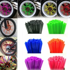 36pcs Spoke Skins Cover Wheel Rim Protector Wraps For Motocross Dirt Bike