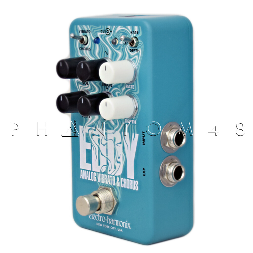 ギター Electro Harmonix EDDY Vibrato & Chorus Electro-Harmonix Eddy Analog Vibrato & Chorus Pedal | Sweetwater