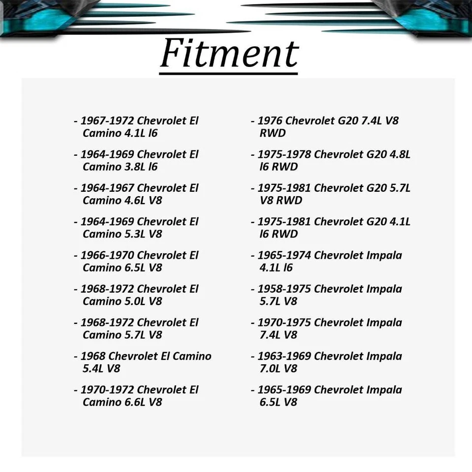 U-Joint передний задний SKF грубая сила для Chevy El Camino 1964 1965 1966 1967 1968 - Изображение 2 из 4