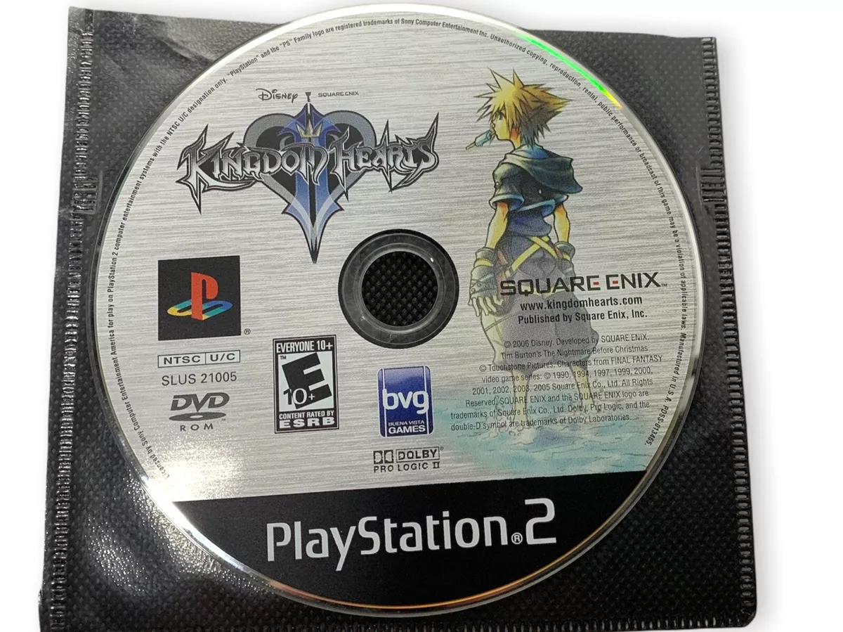Kingdom Hearts Playstation PS2 Disc Only