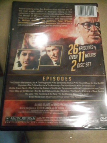 The Ray Bradbury Theater, Vol. 2 (DVD, 2014, 2-Disc Set) BRAND NEW- 26 EPISODES - Picture 2 of 2