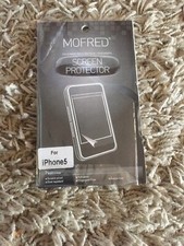 Lot de 7 protections d'écran Mofred Iphone 5 neuves mais dans leur emballage abîmées