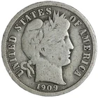 1909 Barber Dime Nice Circulated VG/FINE! Complete Your Album!