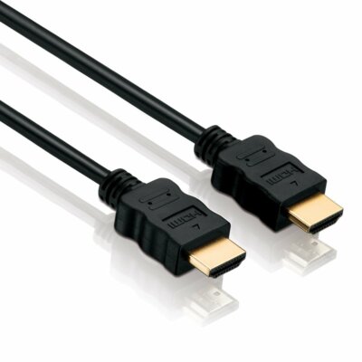 2m HDMI + Ethernet Channel Kabel Playstation 3+4 PC LED TV Full HD 4K 2 m