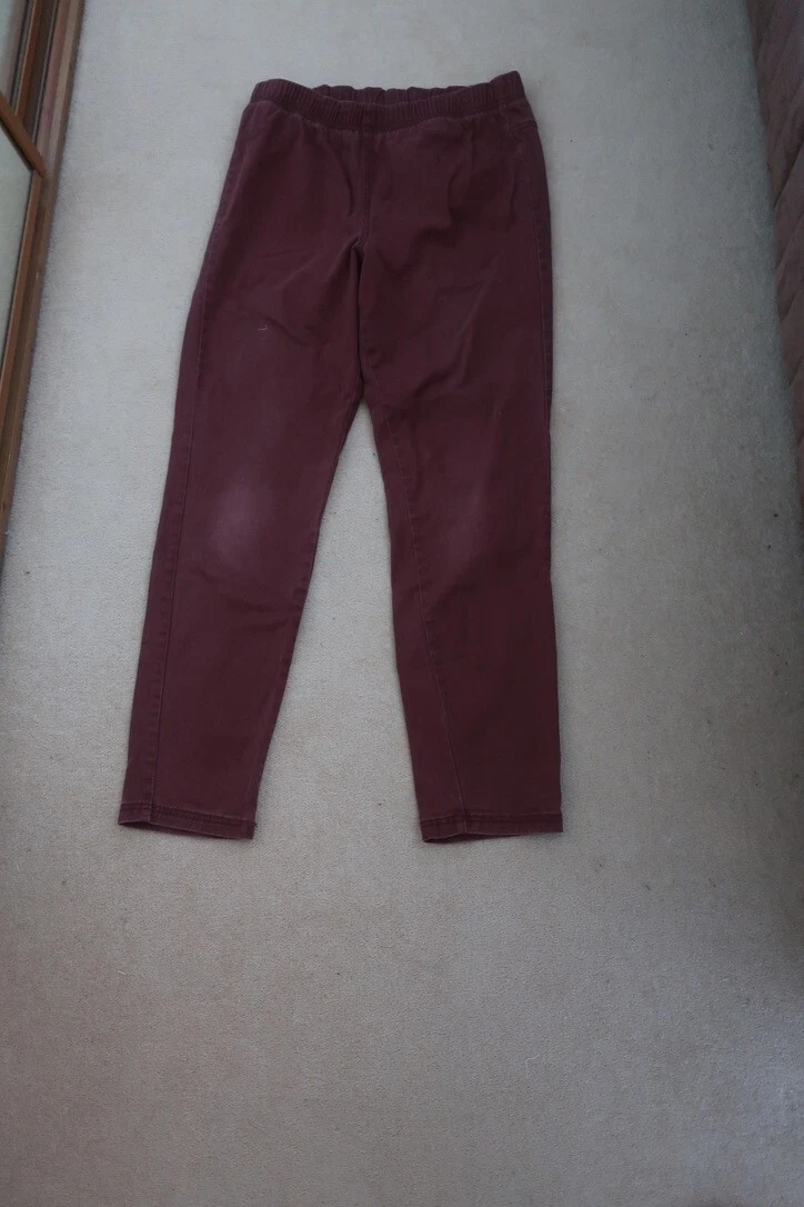 Ladies Seasalt Annaelle Jeggings Size 14 Burgandy Red eBay