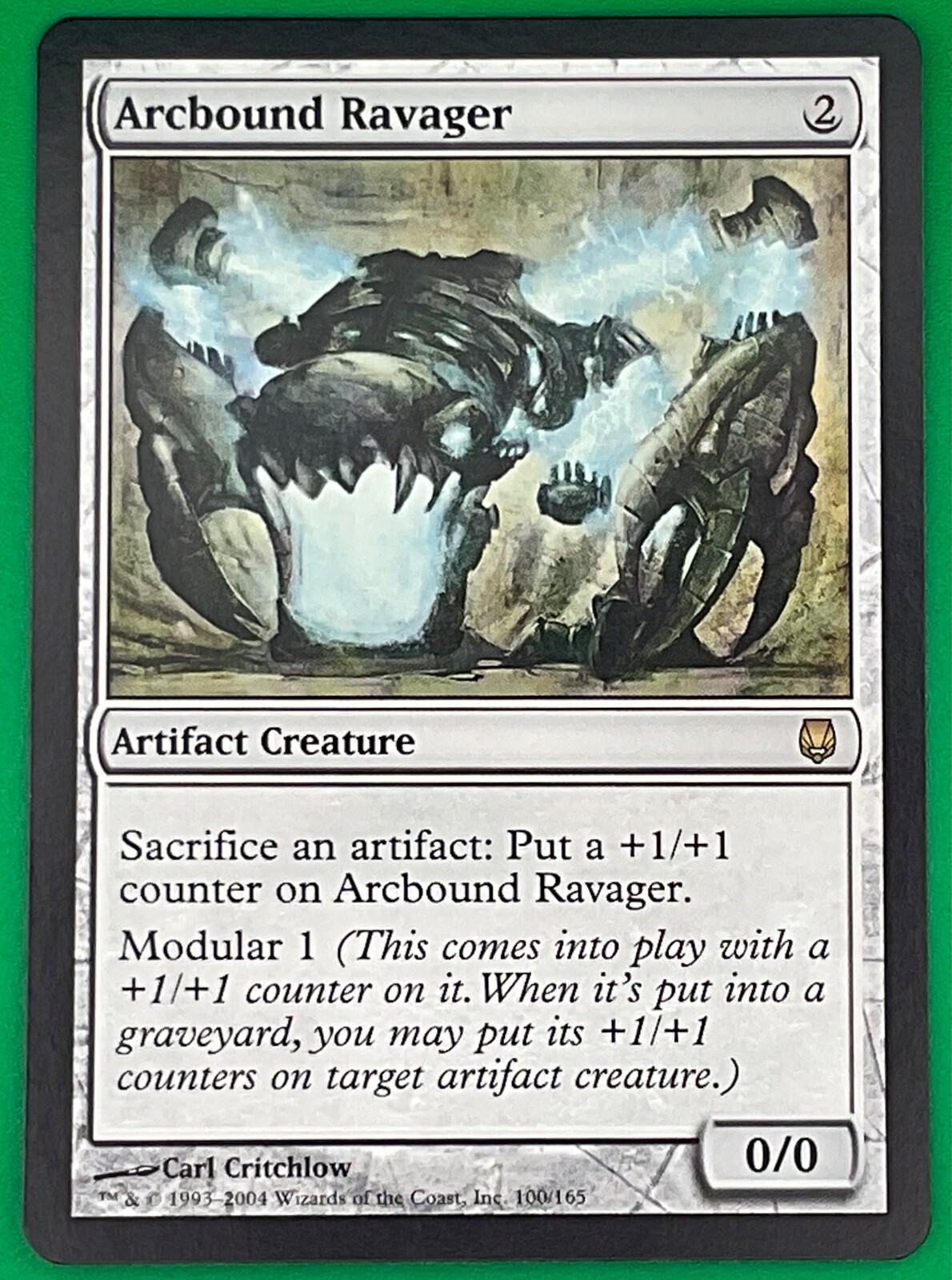 MTG - Arcbound Ravager - Darksteel - Near Mint - Unplayed Condition - MAGIC CARD