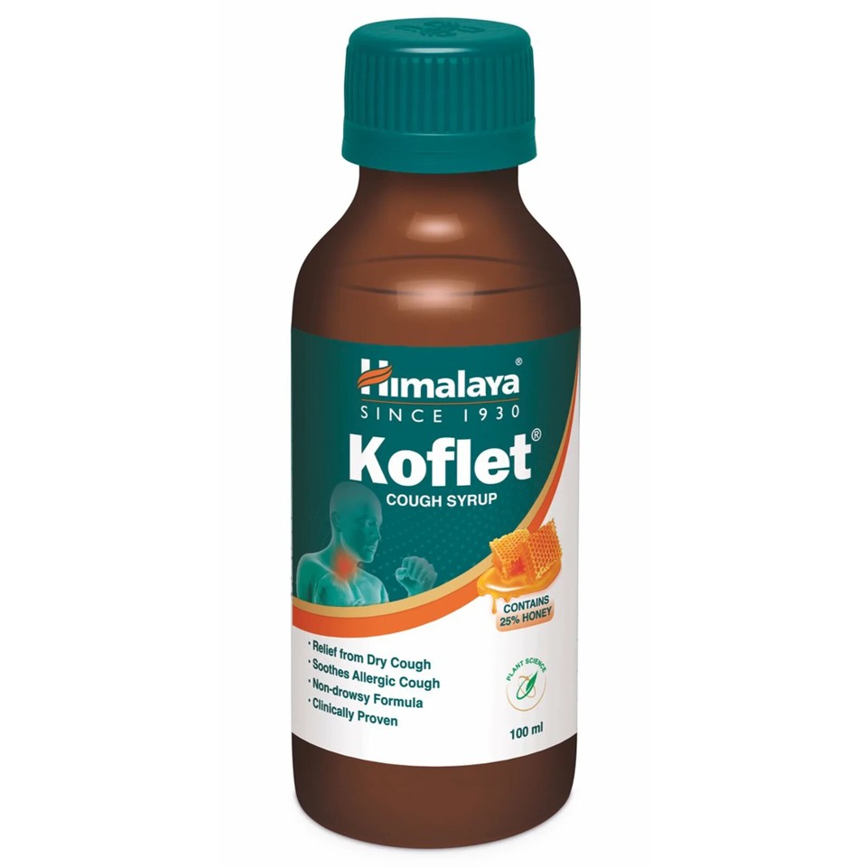 Himalaya Koflet Syrup For Dry Cough & Sore Throat (FREE SHIPPING) eBay