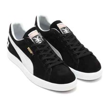 392222-01 JESSE atmos Puma Gamuza De Colección MIJ Negro Blanco (Hombre)
