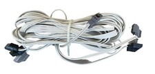 Bose 3 X Speaker Cables For Cube Acoustimass White 20' Ft RCA Plugs to RCA Plug