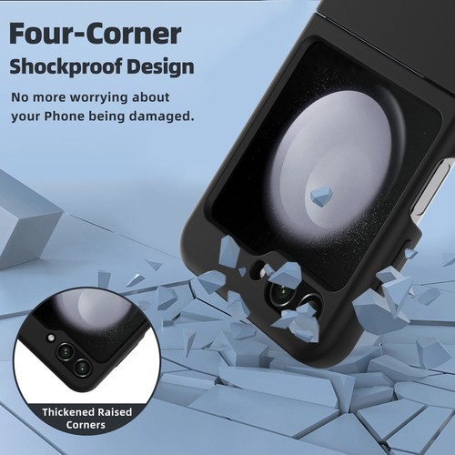 For Samsung Galaxy Z Flip 5 5G Case Liquid Silicone Slim Soft Shockproof Cover - Picture 10 of 64