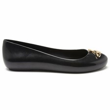 Womens Vivienne Westwood Vw Space Love Pumps Black Gloss Flats Uk 4 For Sale Ebay