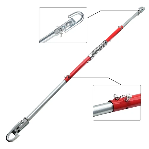 3 Ton 3000kg Towpole Car Van Recovery Towing Bar Tow Pole + Damper Spring + Bag - Picture 14 of 15