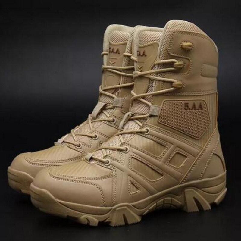 Stivaletti Da Trekking Uomo - Militari, Tattici, Impermeabili - Foto 5