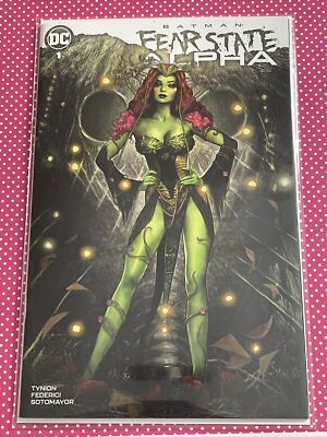 BATMAN FEAR STATE ALPHA #1 POISON IVY NATHAN SZERDY VARIANT COVER