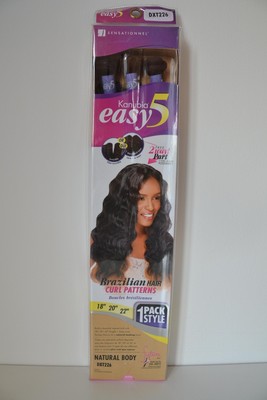 Ocean Wave Sensationnel Kanubia Easy 5 Synthetic Hair Weave Ebay