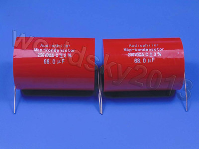 2x 400V 10uF MKP Audio Crossover Membrane Polypropylene Non-Polarized - Foto 3
