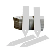 Plant Labels 4 inch 100 Plastic Tags Garden Nursery Marker