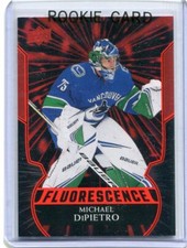 2020-21 Upper Deck Fluorescence Red Michael DiPietro Rookie