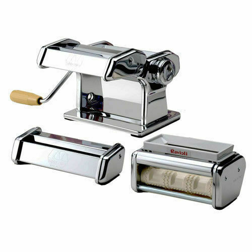 Marcato Atlas 150 Wellness Multi Pasta Machine Set Silver for sale