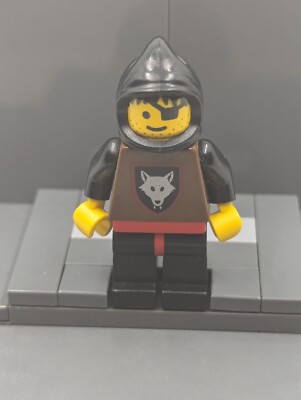 LEGO Figur Minifigur Ritter Castle Wolfpack Wolf People Wolfpack 6038