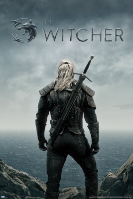 The Witcher - Netflix TV Show Poster (Season 1 Teaser - Ocean) (Size: 24 X 36'')