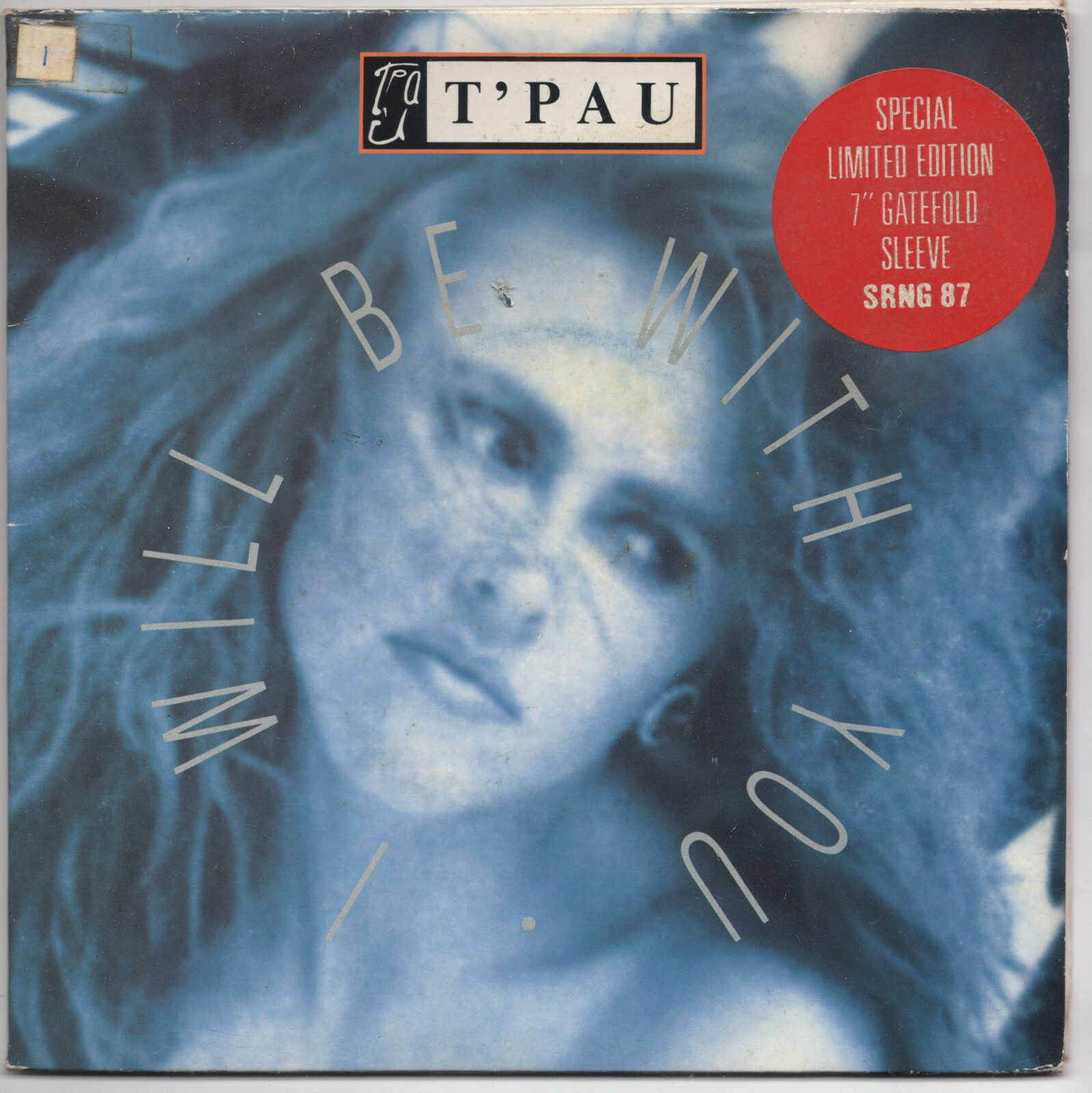 (V29) T'Pau, I Will Be With You - 1988 - 7 inch vinyl