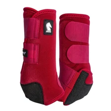 CLASSIC EQUINE Legacy2 Crimson Hind Support Boots (CLS202CM)