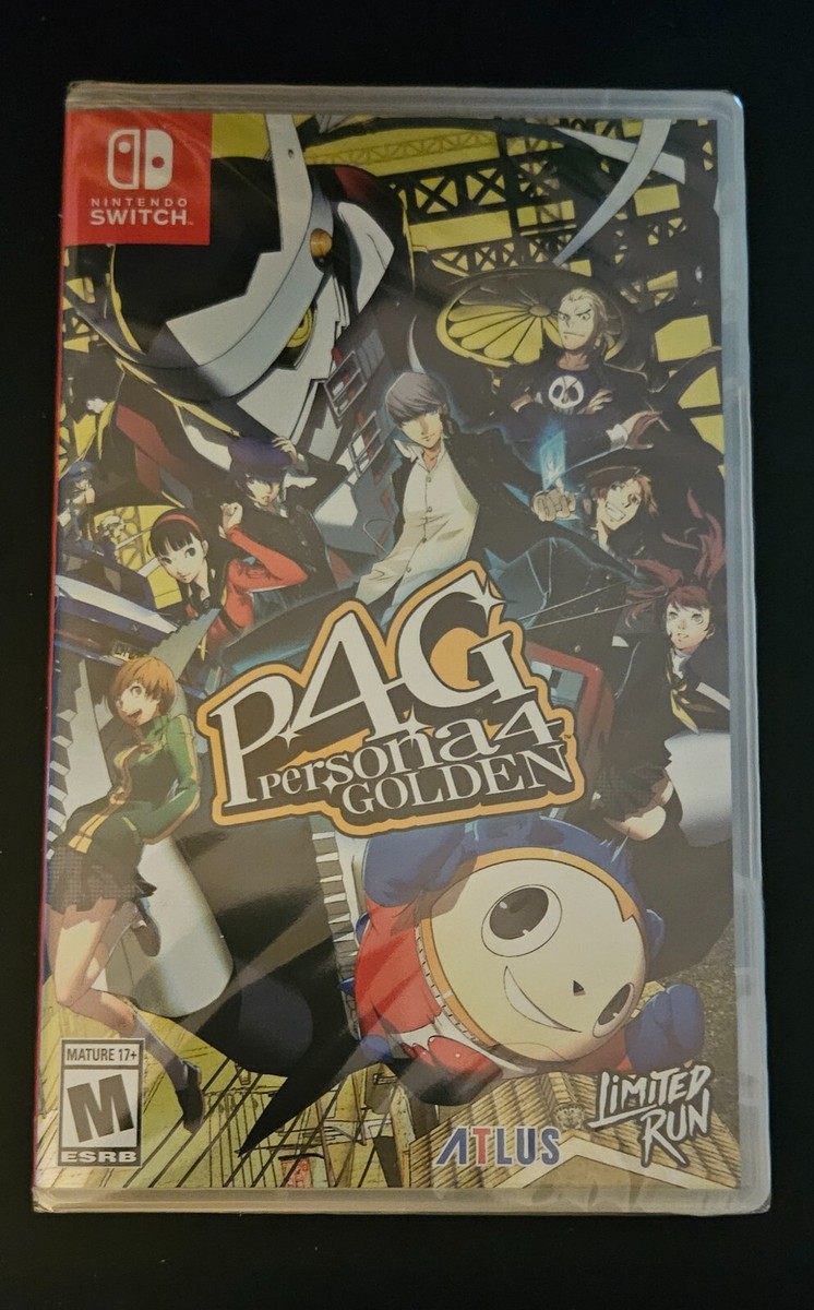Persona 4 Golden Switch FOIL COVER VARIANT New Sealed Limited Run