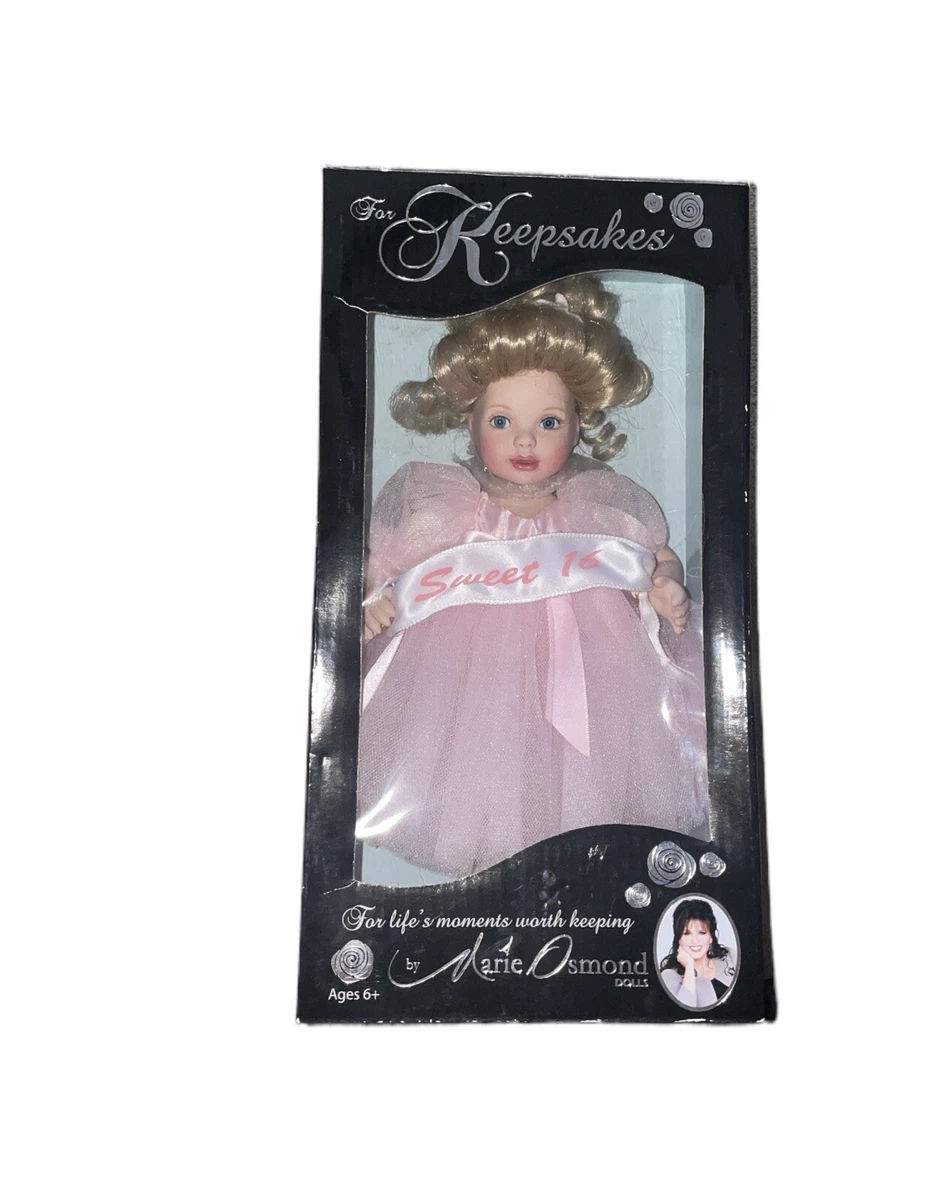 Marie Osmond Dolls For Keepsakes Sweet 16 Doll New In Box eBay