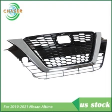 For 2019 2020 2021 Nissan Altima Front Grille Upper Replacement Grill Plastic