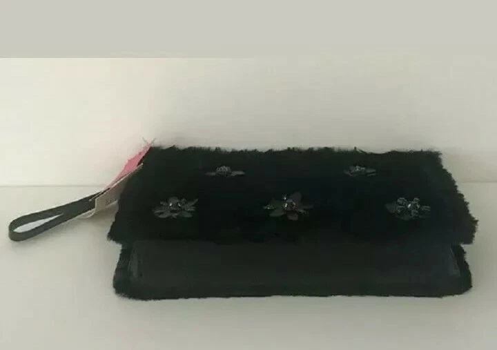 Bolso clutch Kate Spade vintage adornado con piel de Nueva York nuevo raro  Foto 4 de 4