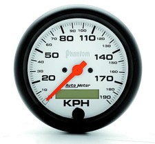 Autometer 5887-m Phantom Speedometer 3-38 190 Kmh Electric Programmable