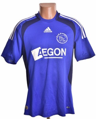 AJAX AMSTERDAM 2008/2009 AUSWÄRTS FUSSBALLTRIKOT ADIDAS GRÖSSE S ERWACHSENE