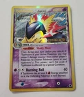 Pokémon Typhlosion Card Dragon Frontiers Reverse Holo Rare 12/101 Delta Species