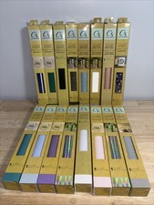 15 Pack Crafter  s Square Vinyl Paper Glitter  Solid Paper 12x 48  NIB