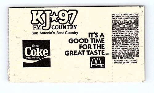 Loudness Concert Ticket Stub August 9 1986 San Antonio Texas Sunken Jardin - Photo 2 sur 7