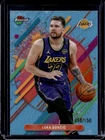 2025-26 Topps Finest Luka Doncic Rare Sky Blue Refractor #/150 Lakers
