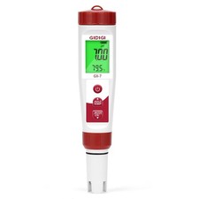 pH Meter Chlorine Tester Digital 7 in 1 Pool Water Tester Kit Salinity Tester...