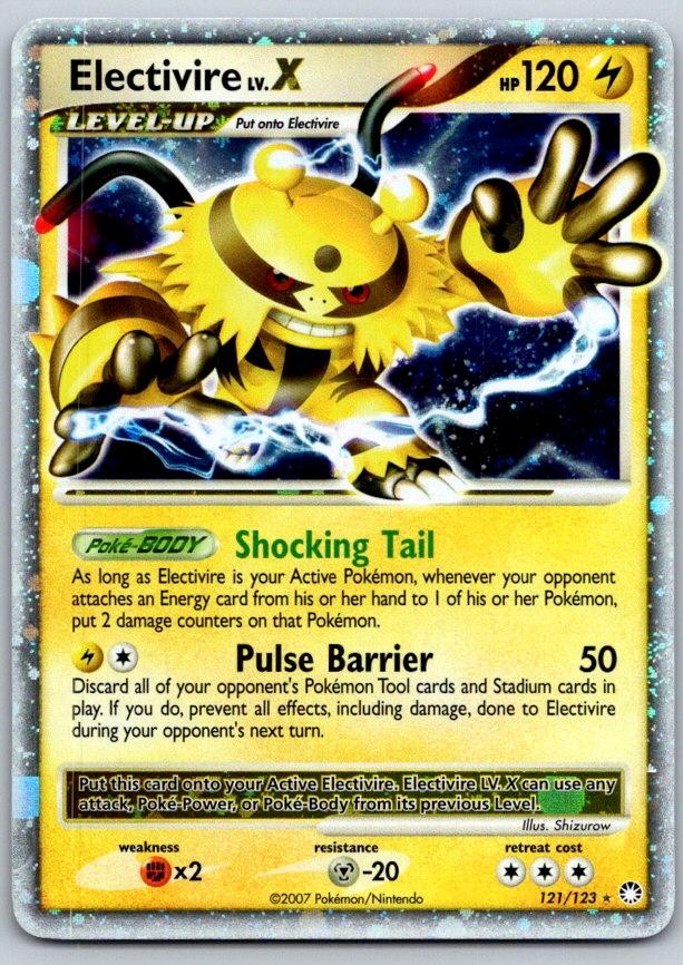 Electivire LV.X 2007 Diamond & Pearl: Mysterious Treasures #121