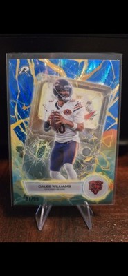 2025 Topps Resurgence - Caleb Williams - Voltiac Blue Surge /99 - Chicago Bears